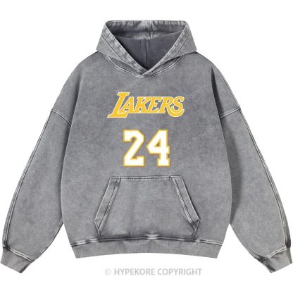 Kobe Bryant Unisex Casual Printed Double-sided Washed Hoodie