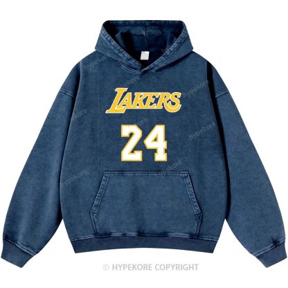 Kobe Bryant Unisex Casual Printed Double-sided Washed Hoodie