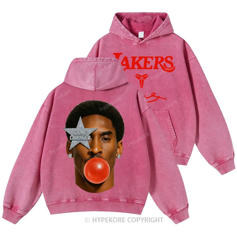 Kobe Bryant Unisex Casual Printed Double-sided Washed Hoodie