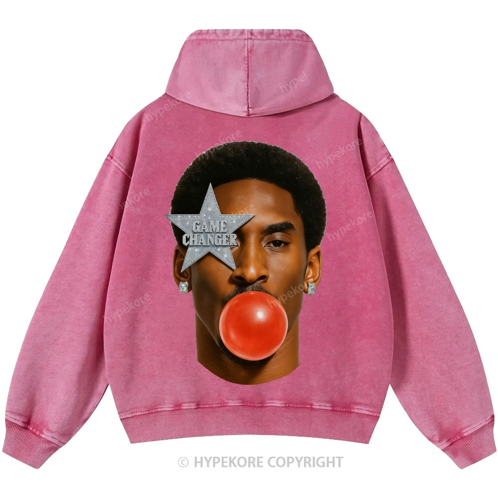 Kobe Bryant Unisex Casual Printed Double-sided Washed Hoodie