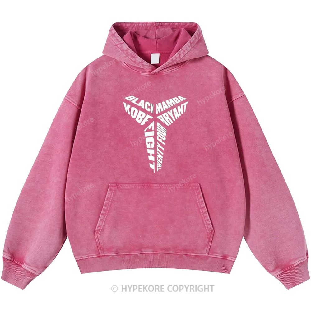 Kobe Bryant Unisex Casual Printed Double-sided Washed Hoodie