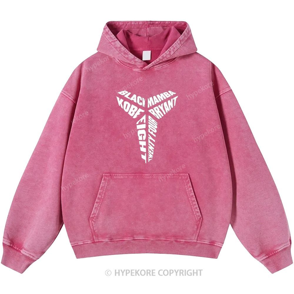 Kobe Bryant Unisex Casual Printed Double-sided Washed Hoodie