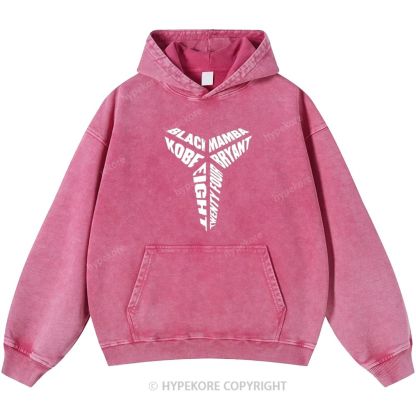 Kobe Bryant Unisex Casual Printed Double-sided Washed Hoodie