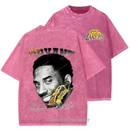 Kobe Bryant Unisex Printed Washed Tee