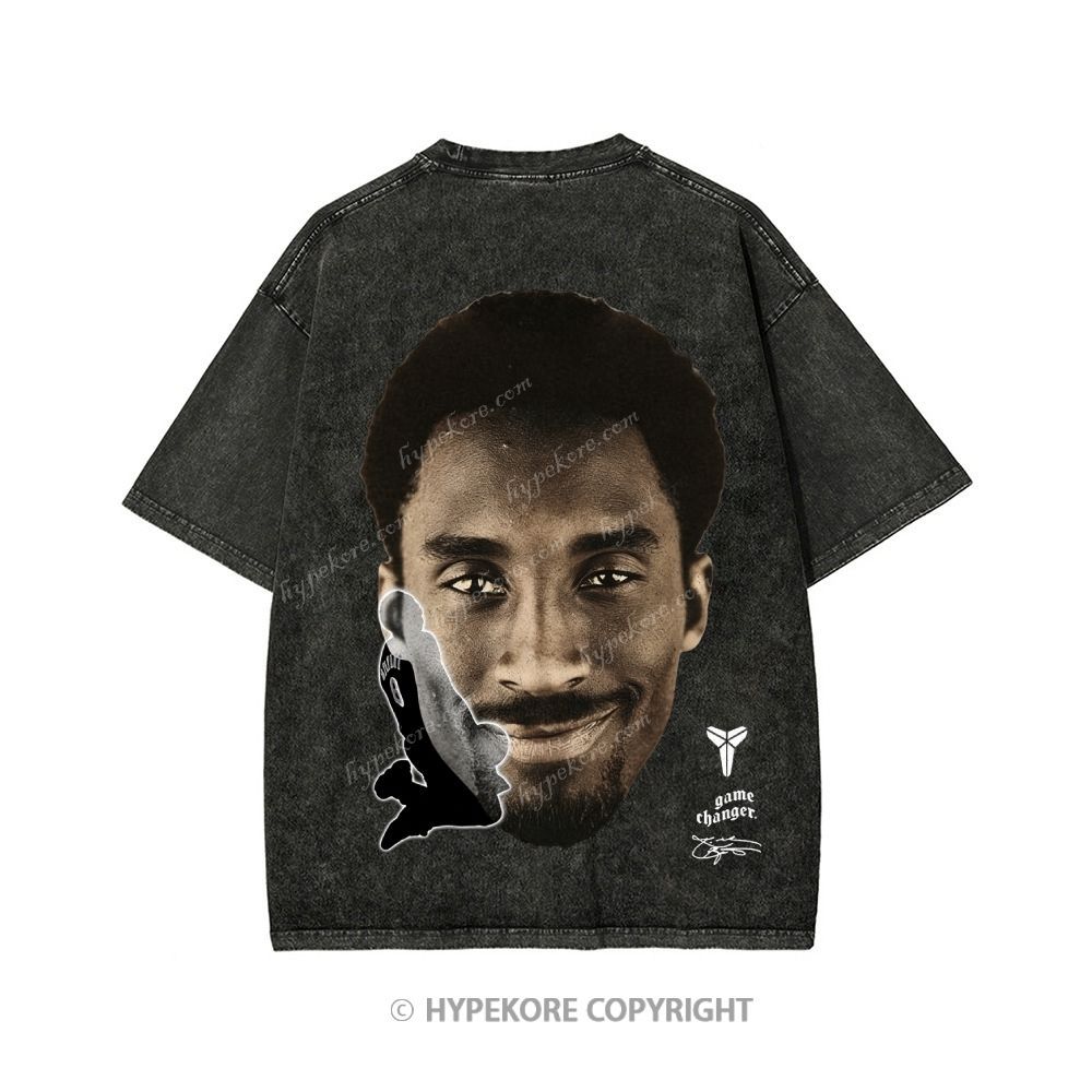 Kobe Bryant Unisex Printed Washed Tee