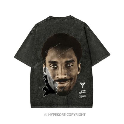 Kobe Bryant Unisex Printed Washed Tee