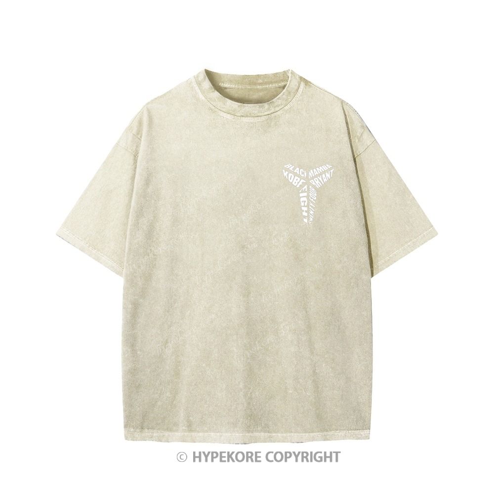Kobe Bryant Unisex Printed Washed Tee