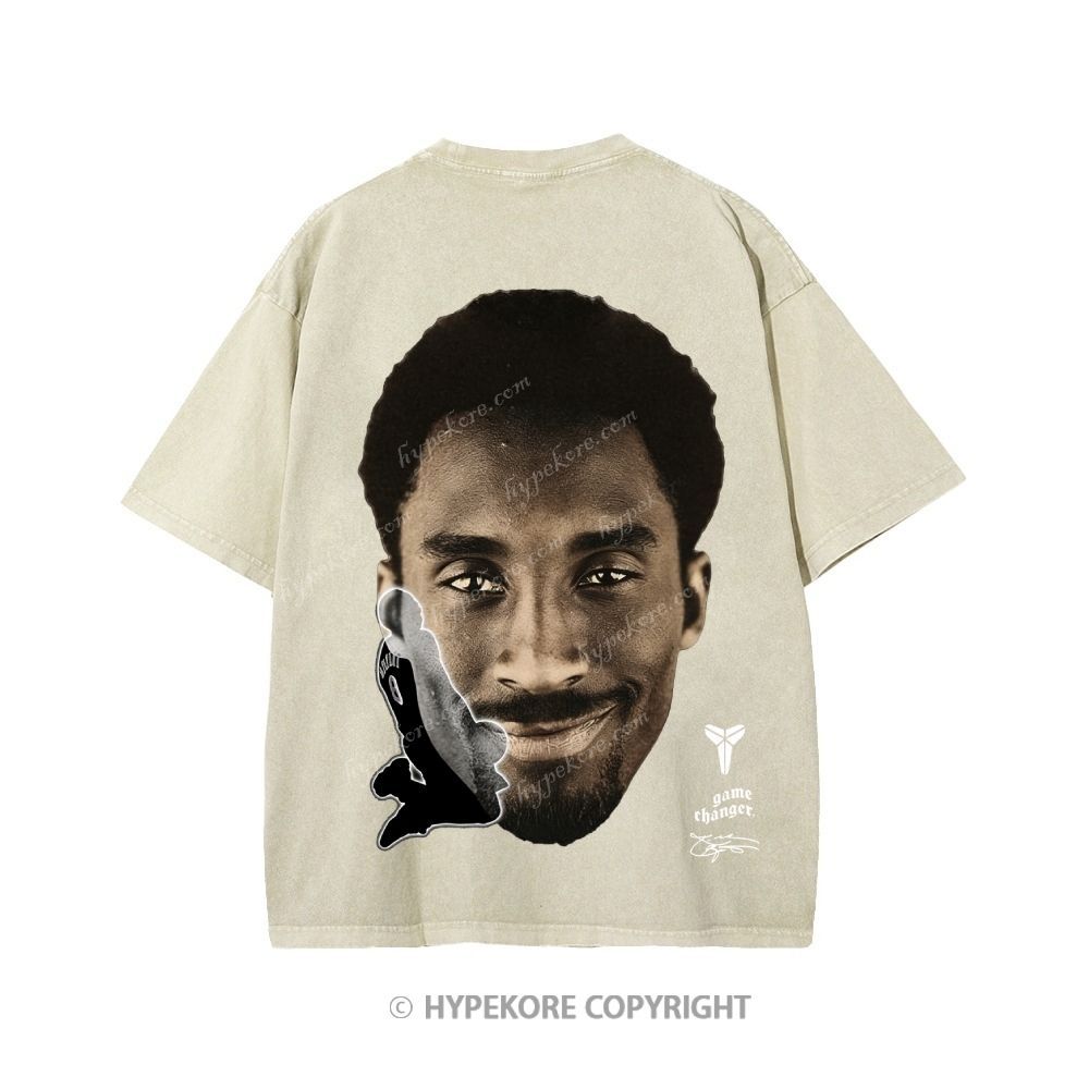 Kobe Bryant Unisex Printed Washed Tee