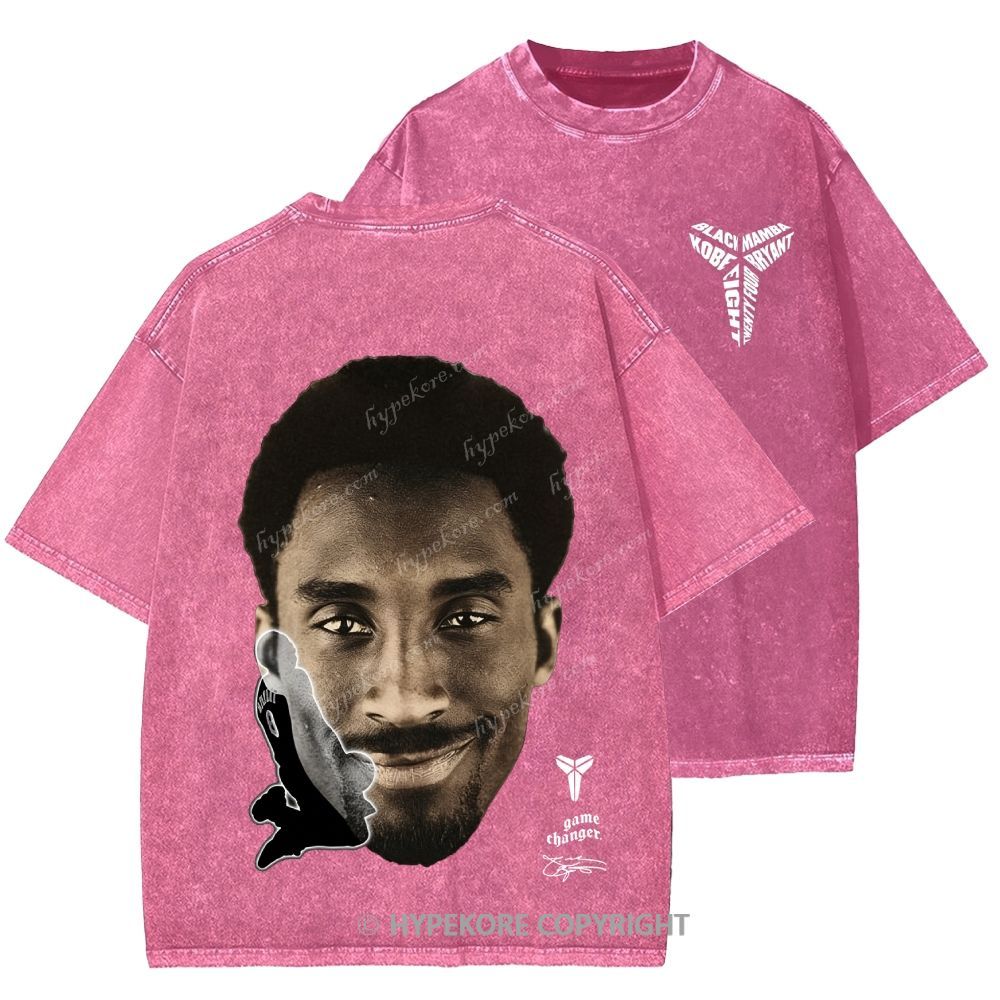 Kobe Bryant Unisex Printed Washed Tee