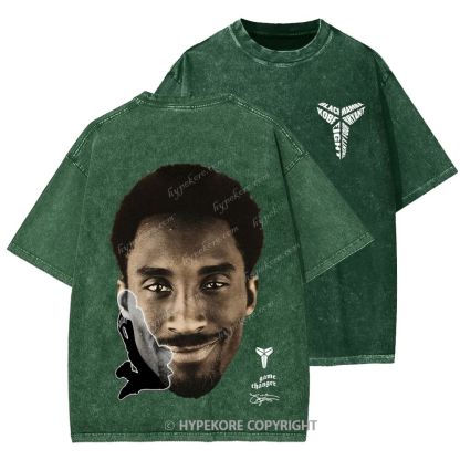 Kobe Bryant Unisex Printed Washed Tee