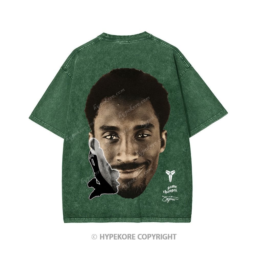 Kobe Bryant Unisex Printed Washed Tee