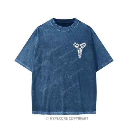 Kobe Bryant Unisex Printed Washed Tee
