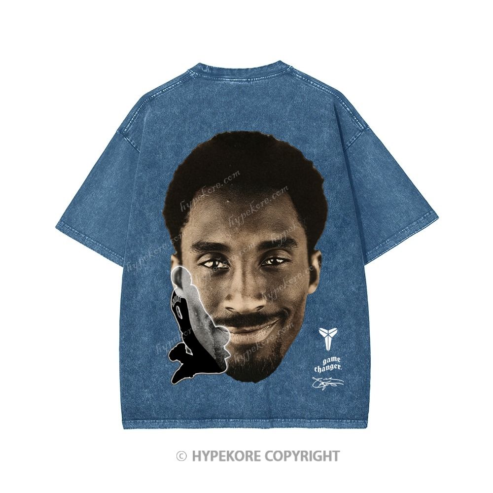 Kobe Bryant Unisex Printed Washed Tee