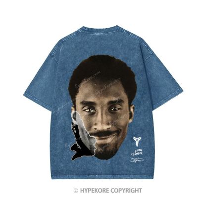 Kobe Bryant Unisex Printed Washed Tee