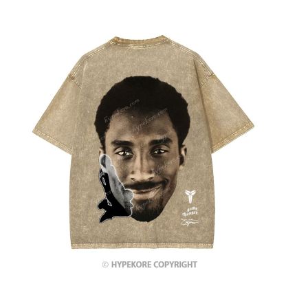 Kobe Bryant Unisex Printed Washed Tee