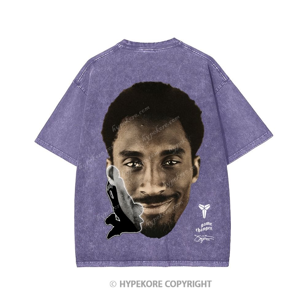 Kobe Bryant Unisex Printed Washed Tee