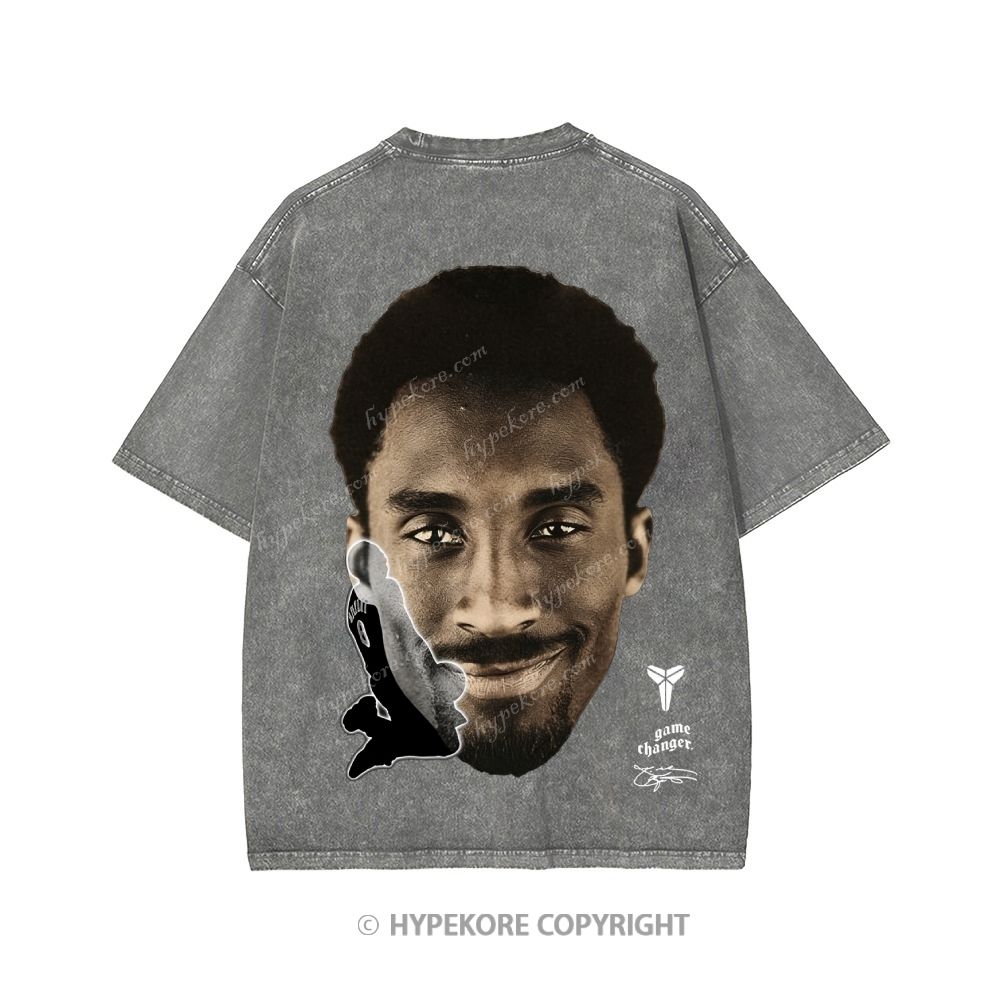 Kobe Bryant Unisex Printed Washed Tee