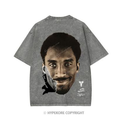 Kobe Bryant Unisex Printed Washed Tee