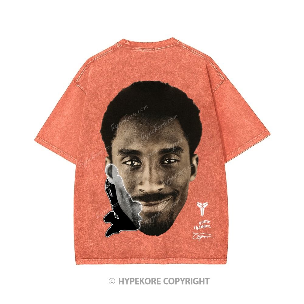 Kobe Bryant Unisex Printed Washed Tee