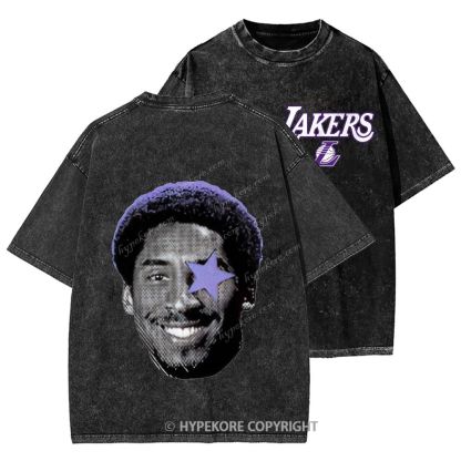 Kobe Bryant Unisex Printed Washed Tee