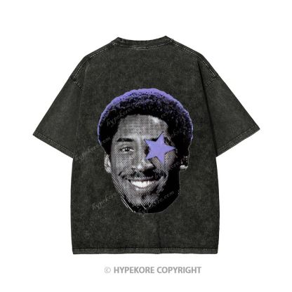 Kobe Bryant Unisex Printed Washed Tee
