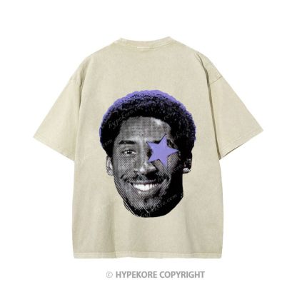 Kobe Bryant Unisex Printed Washed Tee