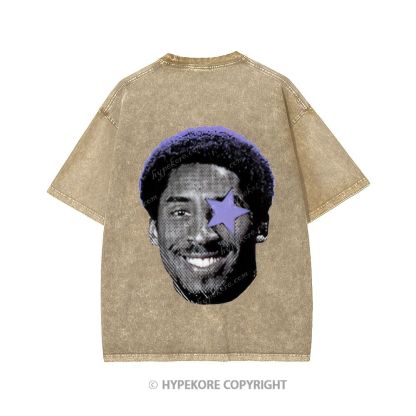 Kobe Bryant Unisex Printed Washed Tee