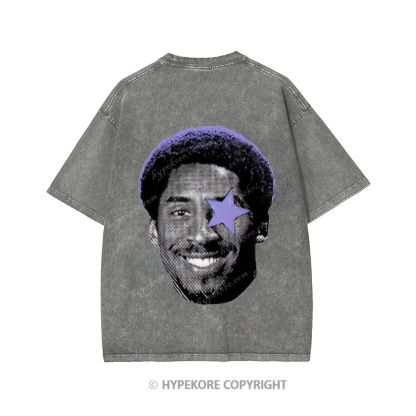 Kobe Bryant Unisex Printed Washed Tee