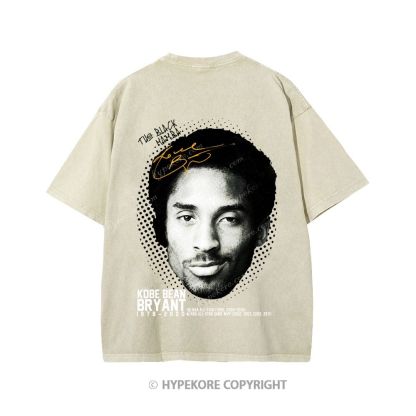 Kobe Bryant Unisex Printed Washed Tee
