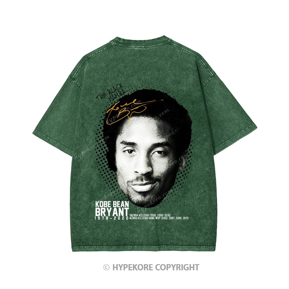 Kobe Bryant Unisex Printed Washed Tee