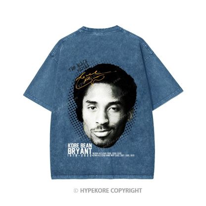 Kobe Bryant Unisex Printed Washed Tee