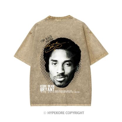 Kobe Bryant Unisex Printed Washed Tee