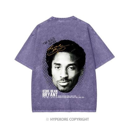 Kobe Bryant Unisex Printed Washed Tee