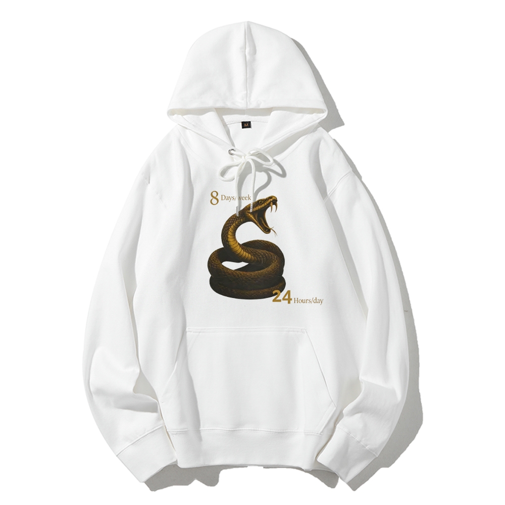 Unisex Casual Solid Color Hoodie 2512016839