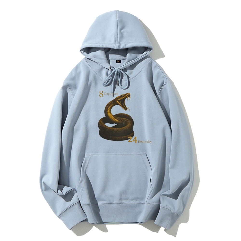 Unisex Casual Solid Color Hoodie 2512016839