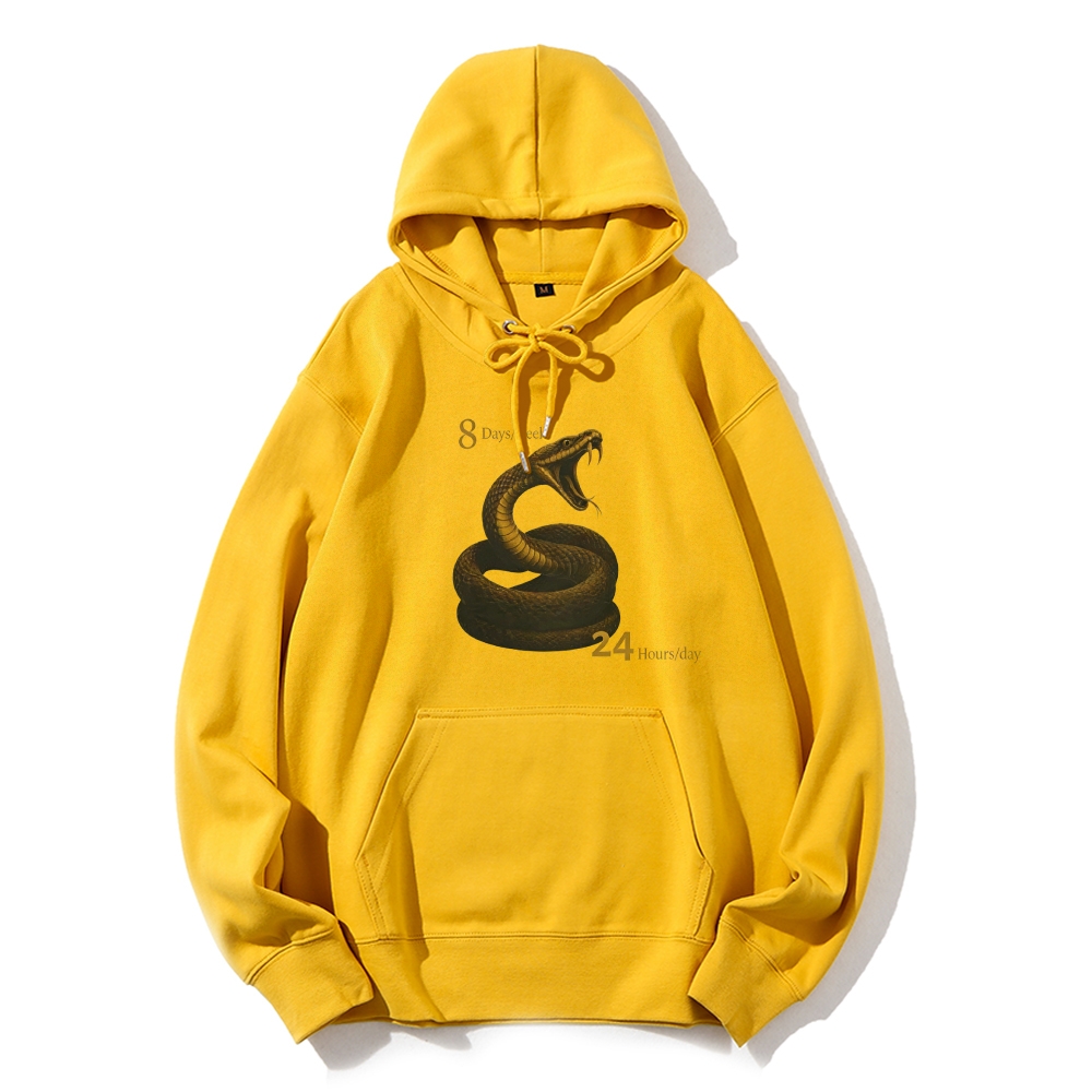 Unisex Casual Solid Color Hoodie 2512016839