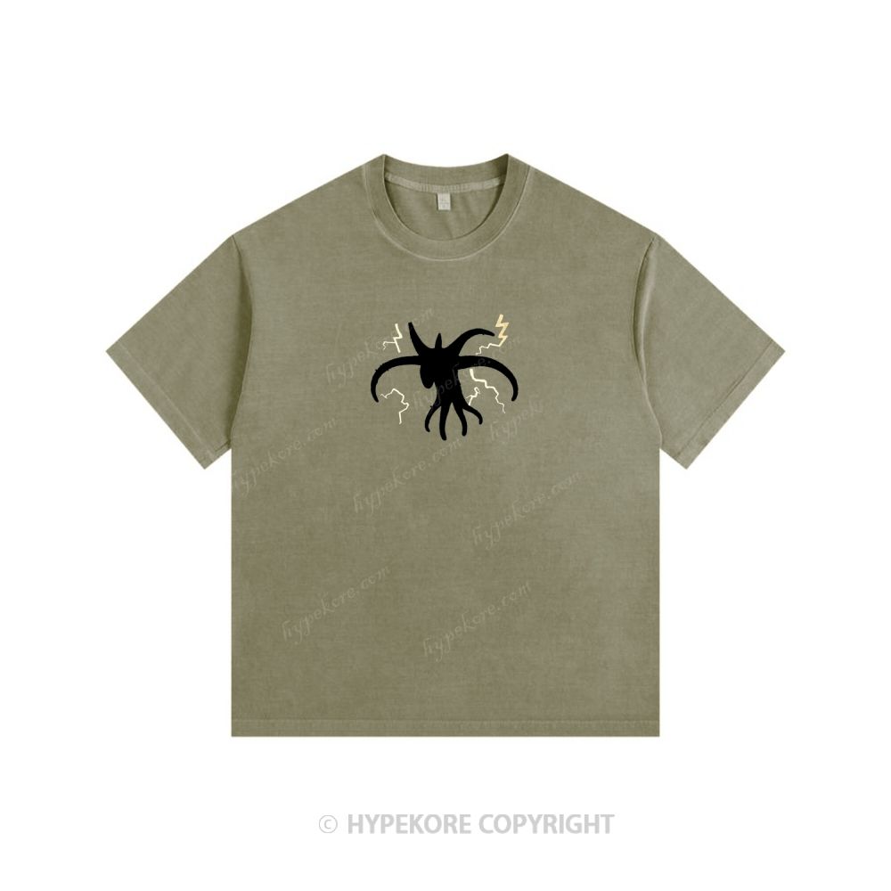 Stranger Things Unisex Fit Washed T-Shirt 