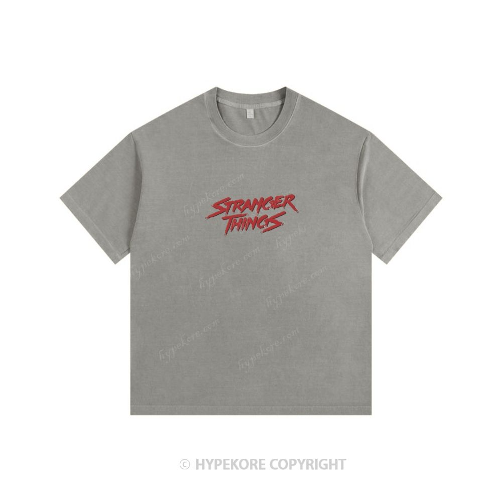 Stranger Things Unisex Fit Washed T-Shirt 