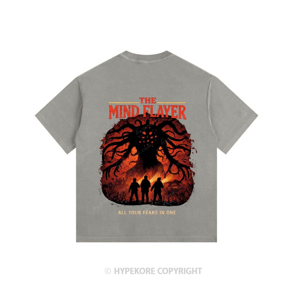 Stranger Things Unisex Fit Washed T-Shirt 