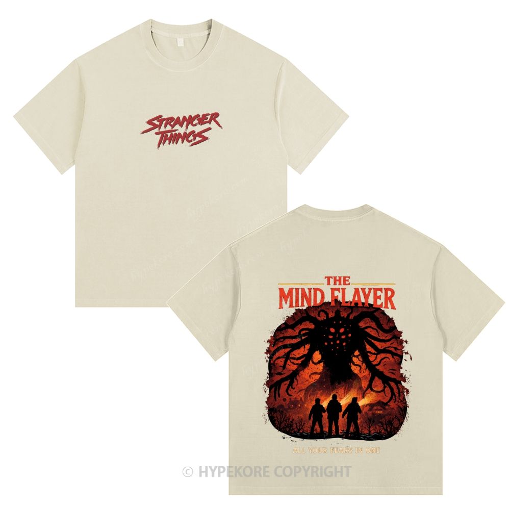 Stranger Things Unisex Fit Washed T-Shirt 