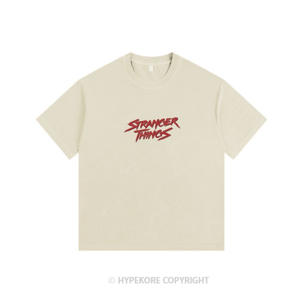 Stranger Things Unisex Fit Washed T-Shirt 