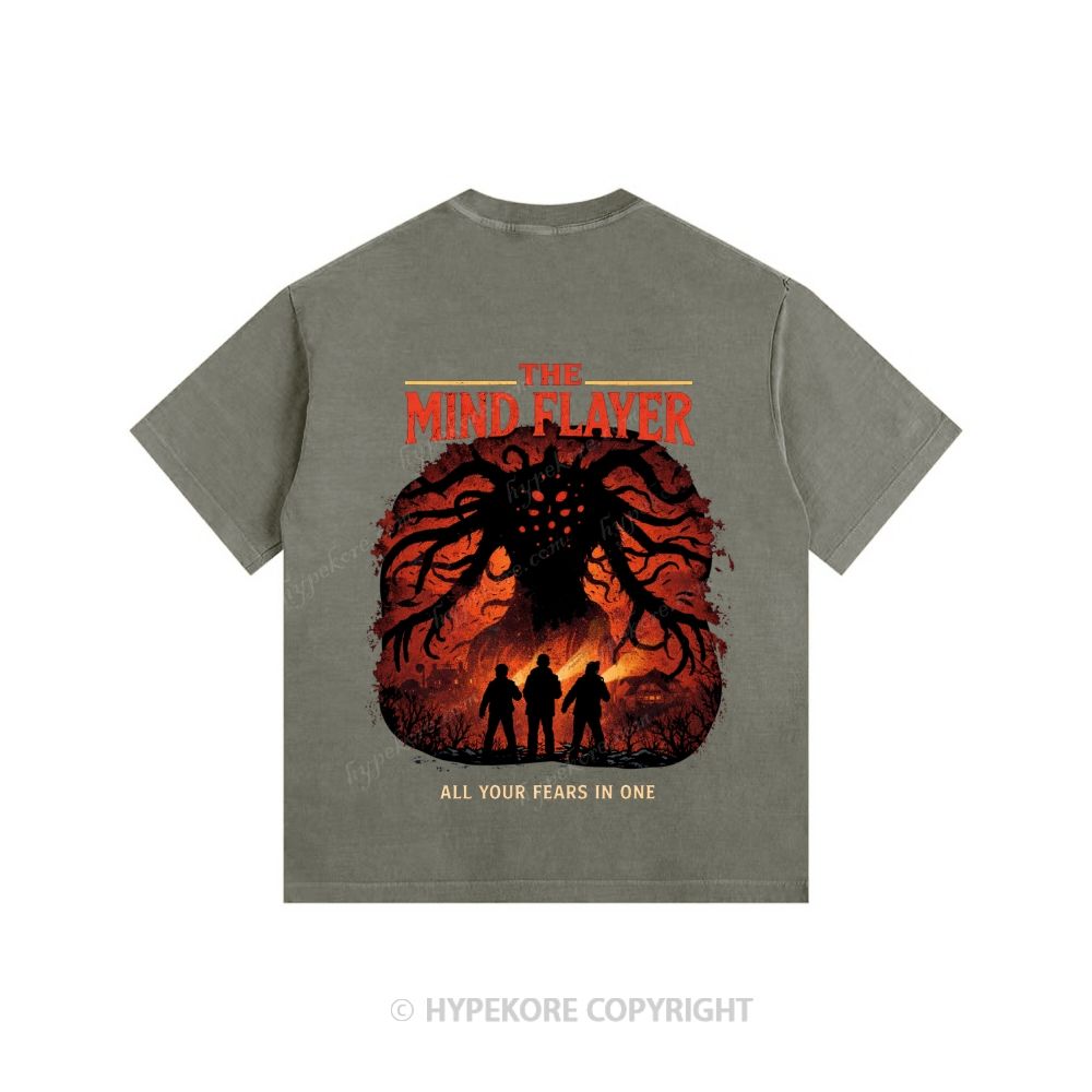 Stranger Things Unisex Fit Washed T-Shirt 