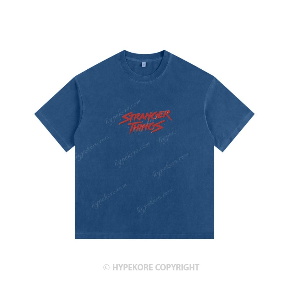 Stranger Things Unisex Fit Washed T-Shirt 