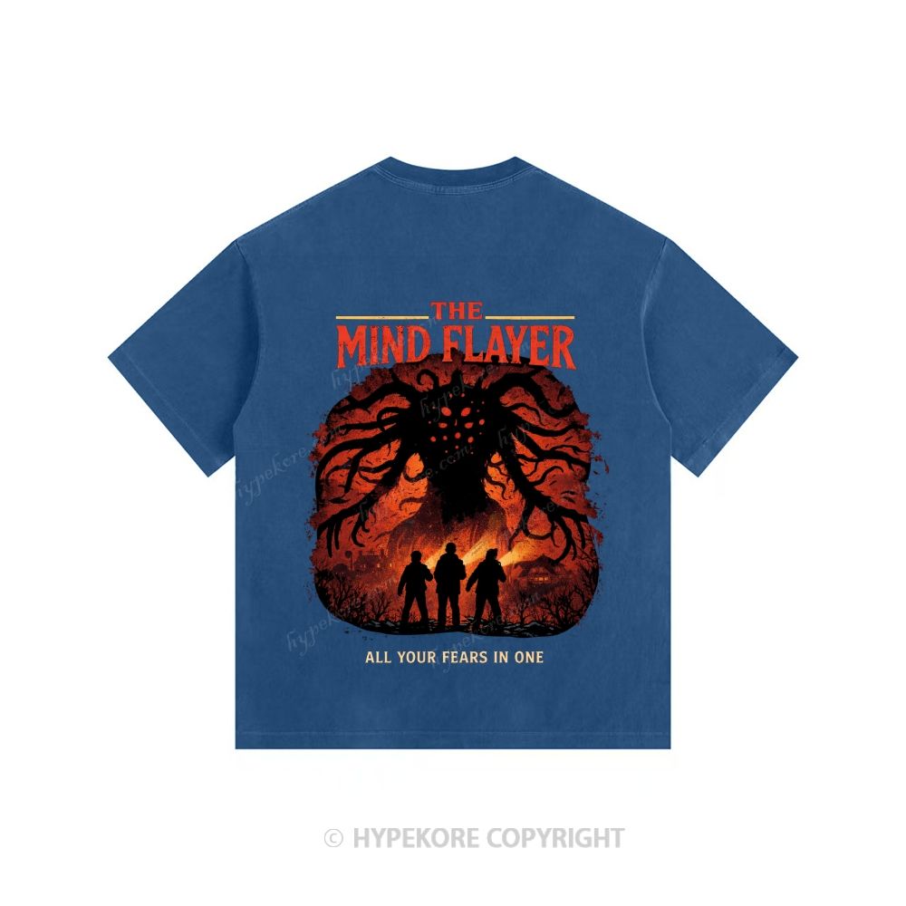 Stranger Things Unisex Fit Washed T-Shirt 