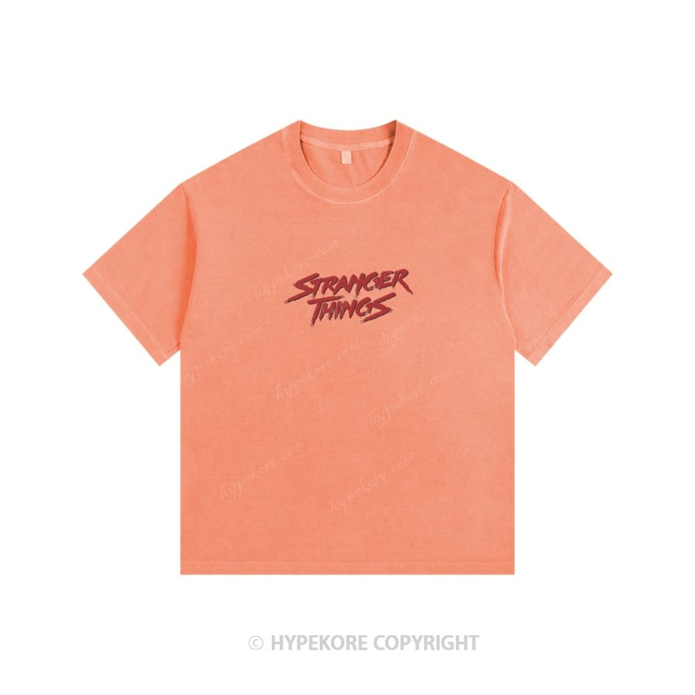 Stranger Things Unisex Fit Washed T-Shirt 