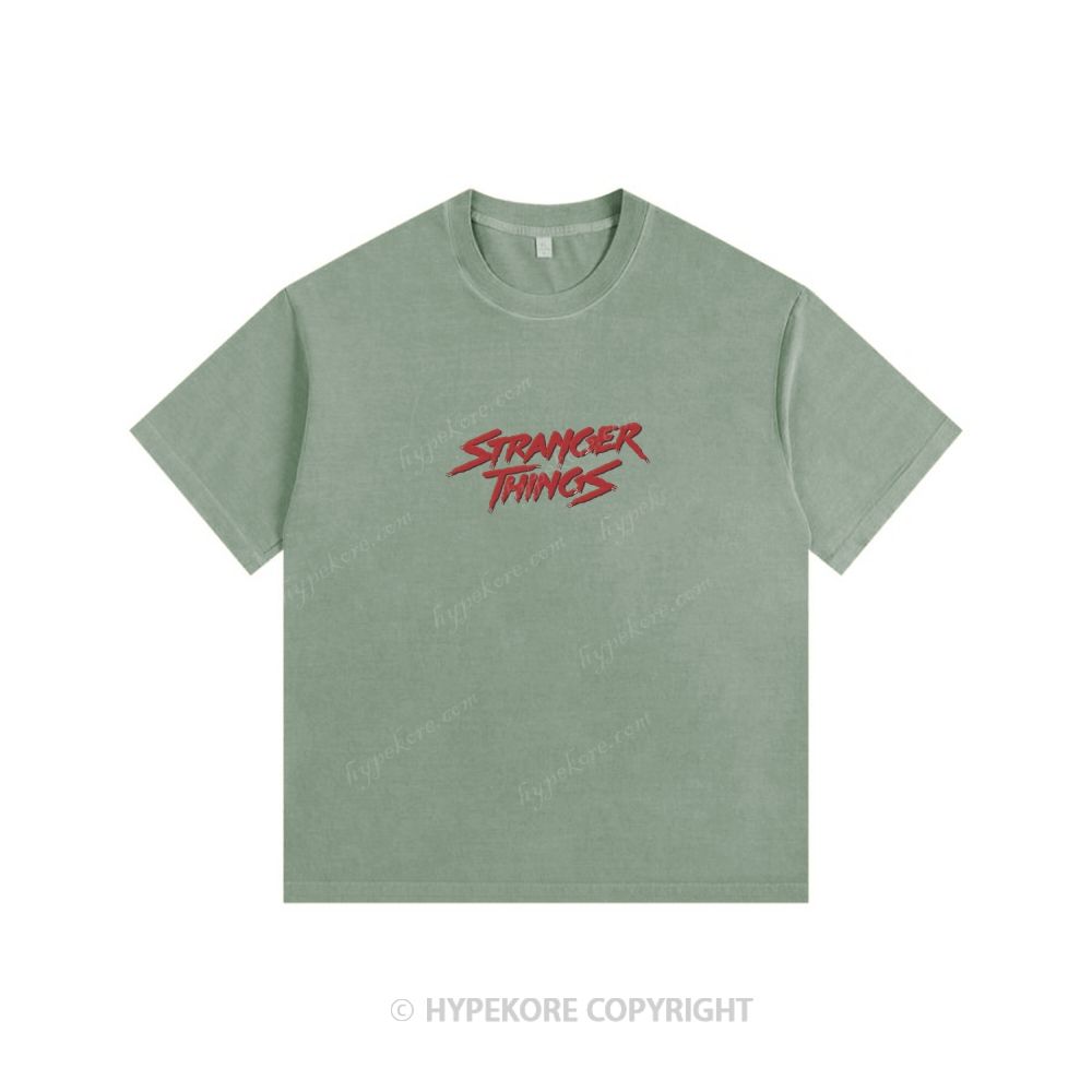 Stranger Things Unisex Fit Washed T-Shirt 