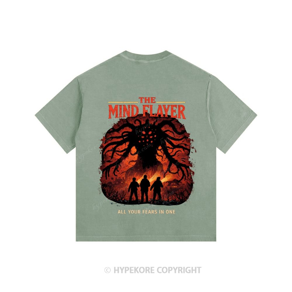 Stranger Things Unisex Fit Washed T-Shirt 
