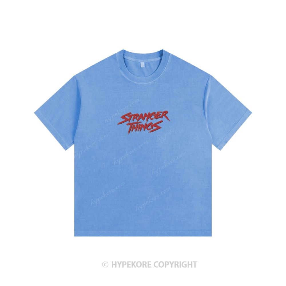 Stranger Things Unisex Fit Washed T-Shirt 