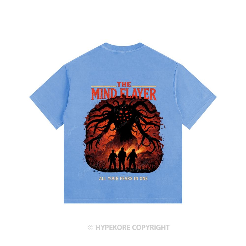 Stranger Things Unisex Fit Washed T-Shirt 