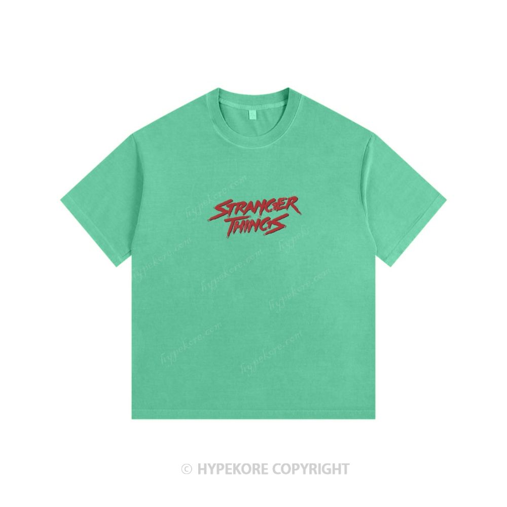 Stranger Things Unisex Fit Washed T-Shirt 